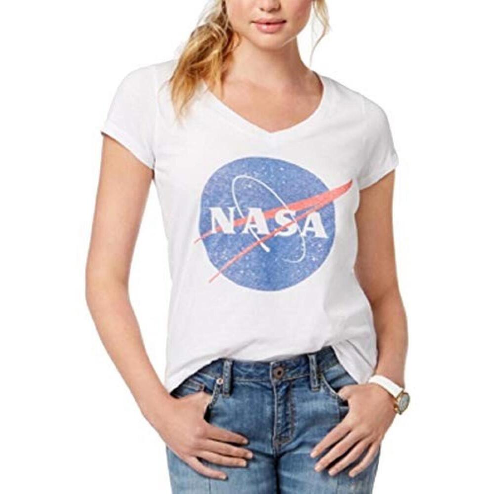 Love Tribe Juniors Nasa Graphic T-Shirt Size M